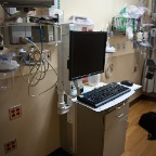 IRG Elite bedside table mount ICU 6